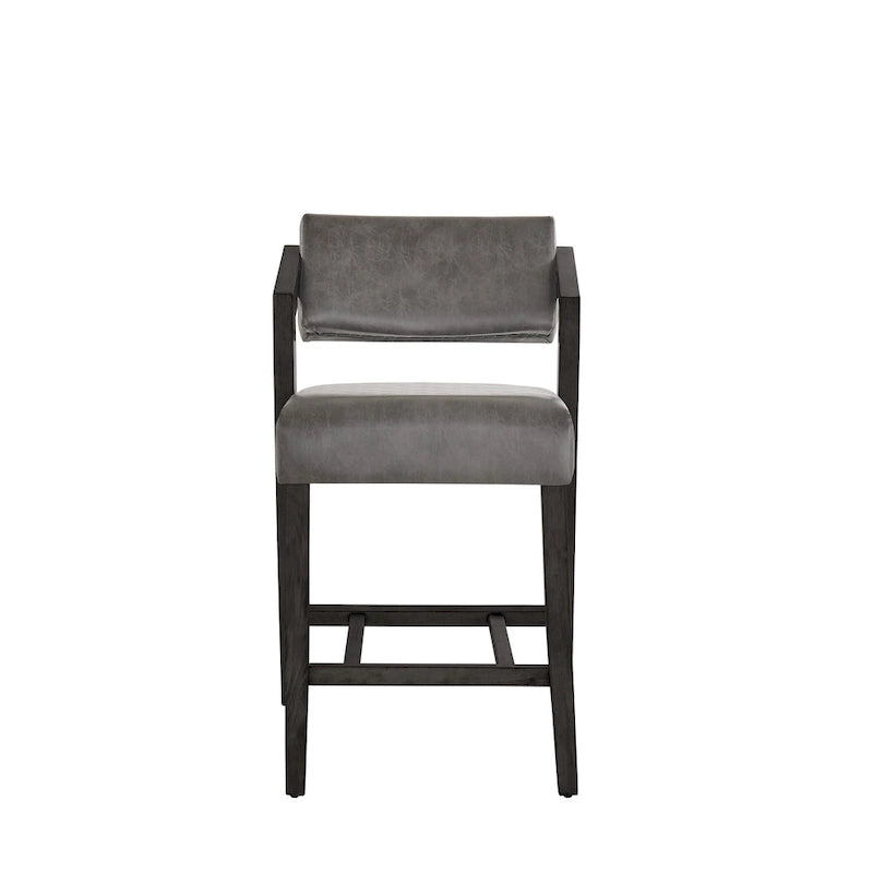 Tabourets de bar en placage de bois