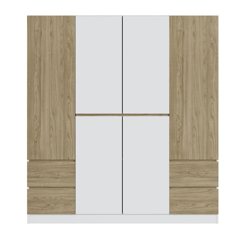 Armoire en bois avec tiroirs de rangement pour chambre à coucher