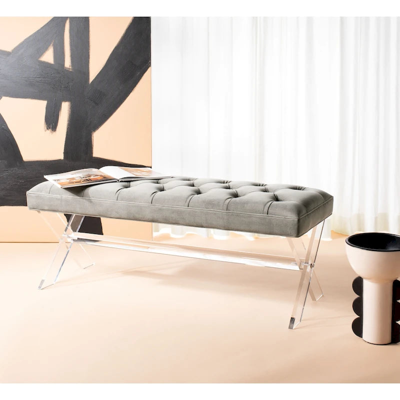 Banc touffeté en acrylique