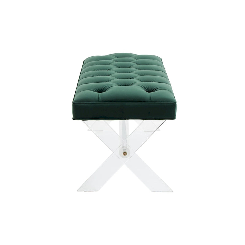 Banc touffeté en acrylique