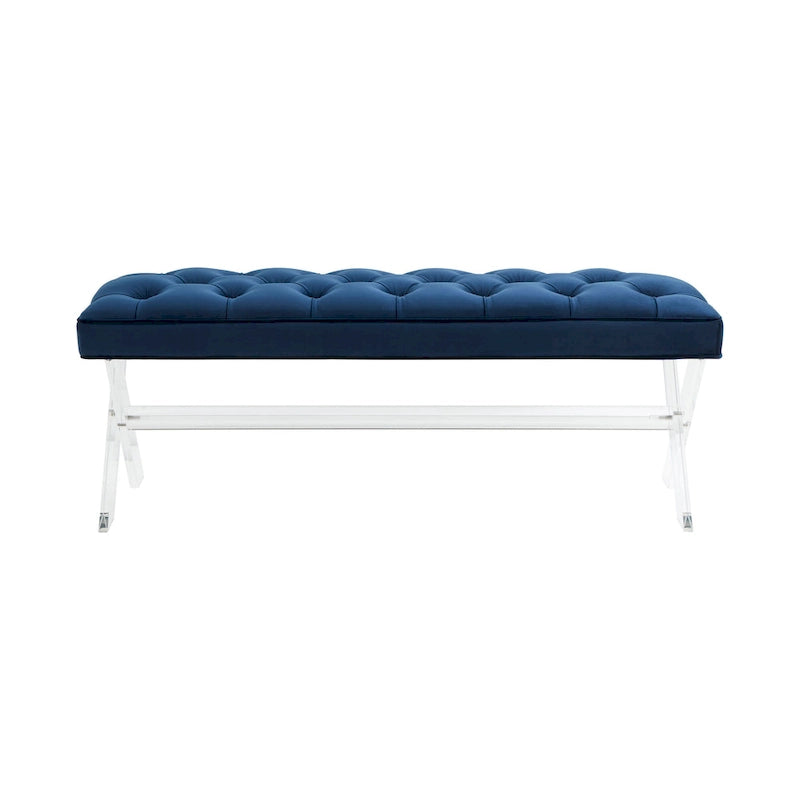 Banc touffeté en acrylique