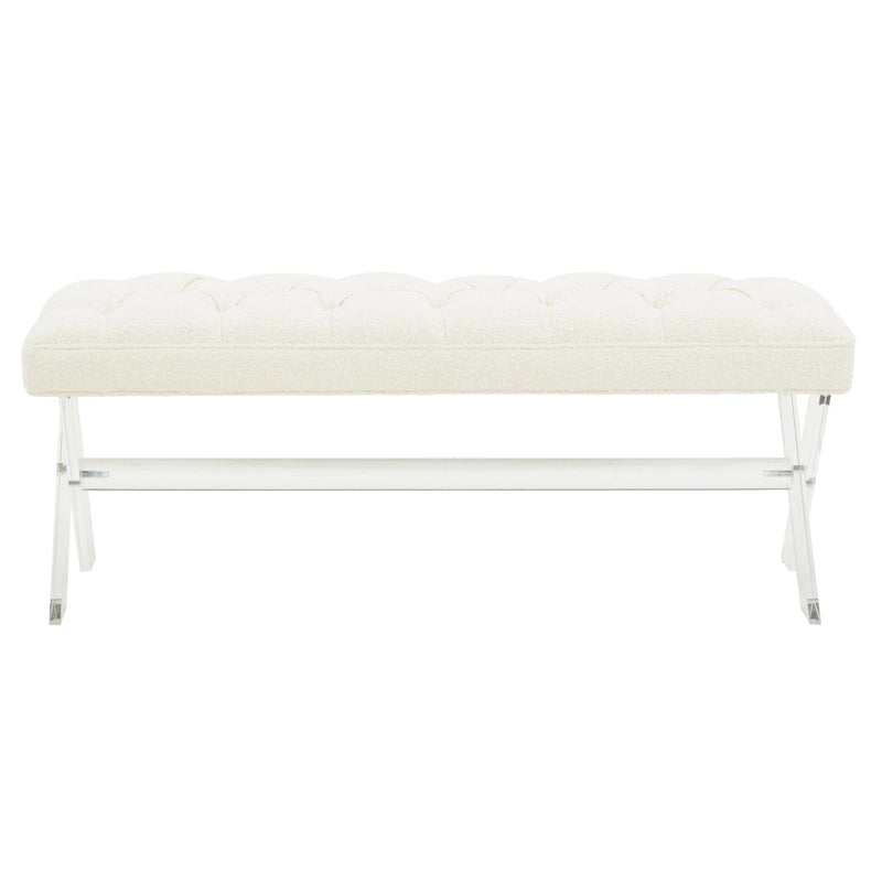 Banc touffeté en acrylique