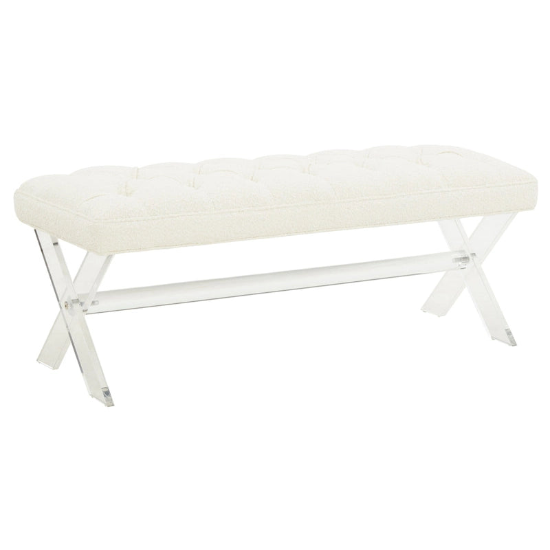 Banc touffeté en acrylique