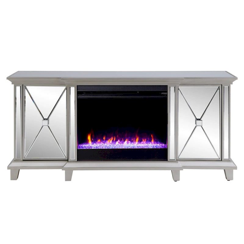 Meuble TV miroir