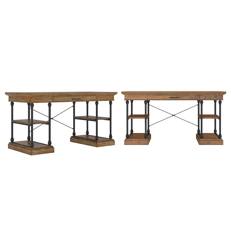 Bureau de secrétaire avec tiroirs