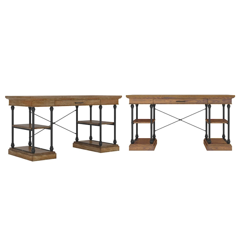 Bureau de secrétaire avec tiroirs