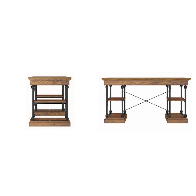 Bureau de secrétaire avec tiroirs