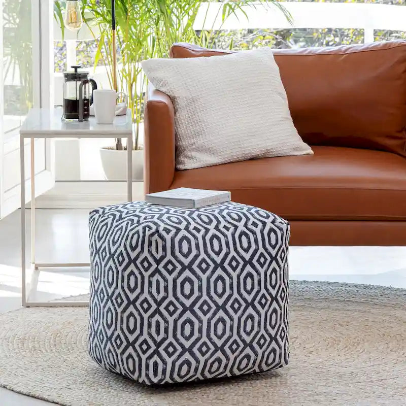 Pouf carré d'intérieur/extérieur
