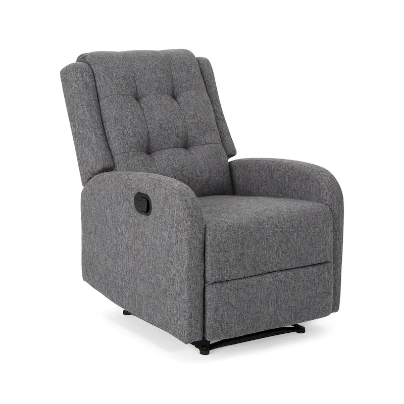 Fauteuil inclinable tapissé traditionnel par