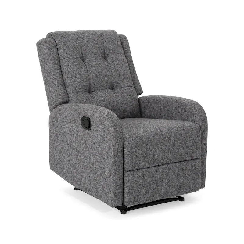 Fauteuil inclinable tapissé traditionnel par