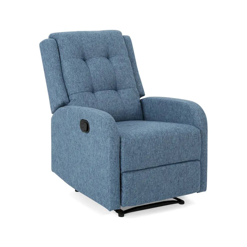 Fauteuil inclinable tapissé traditionnel par