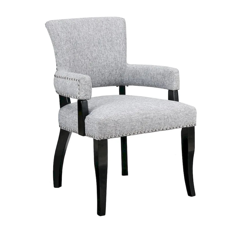 Chaise de salle à manger avec accoudoirs
