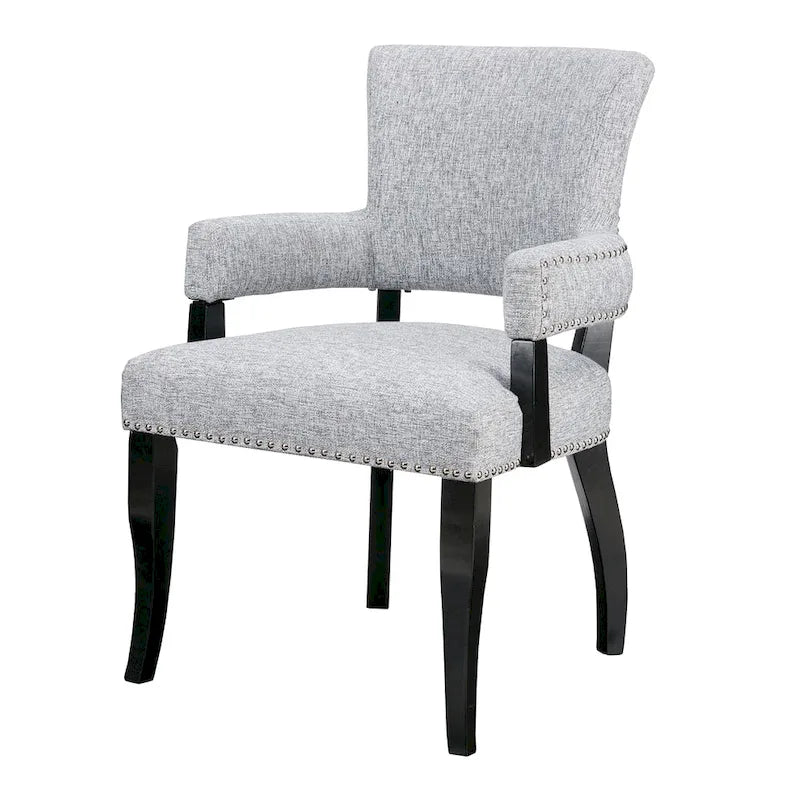 Chaise de salle à manger avec accoudoirs