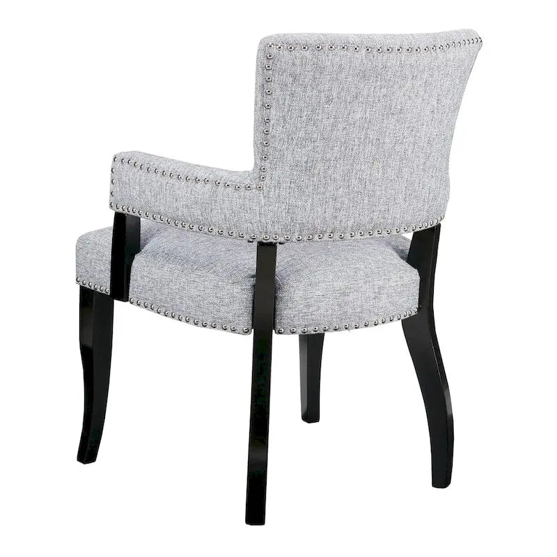 Chaise de salle à manger avec accoudoirs