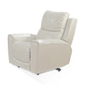 Fauteuil inclinable électrique en cuir pleine fleur