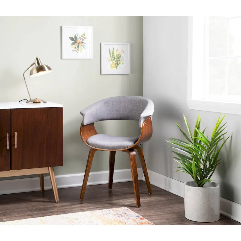 Chaise moderne du milieu du siècle