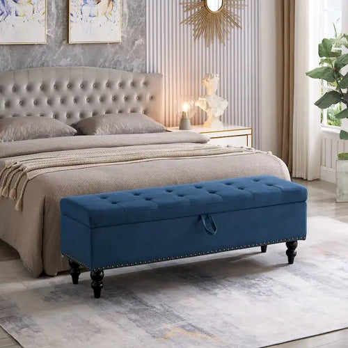 Banc de lit avec rangement