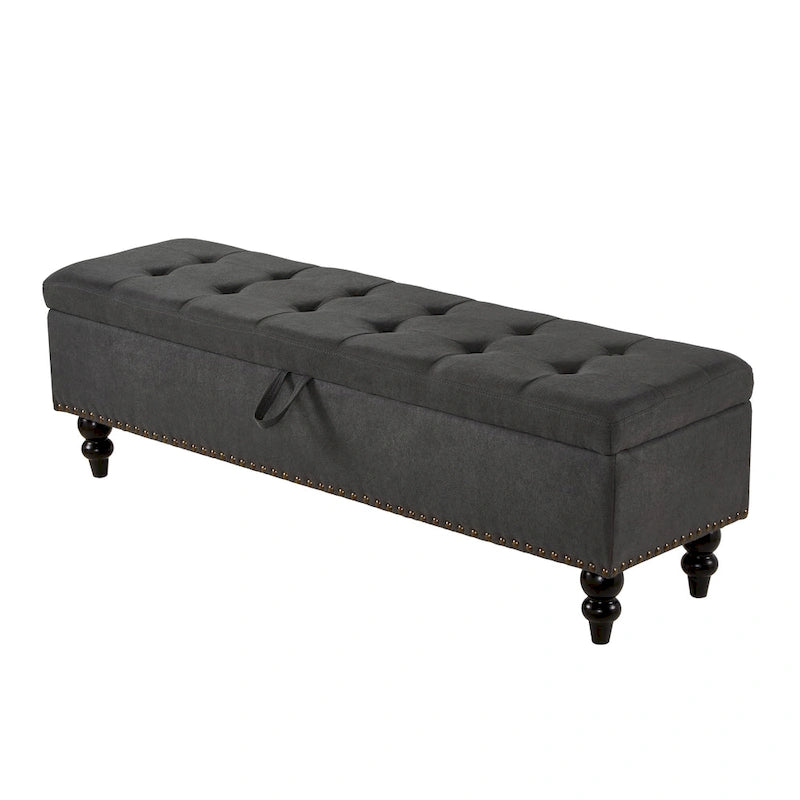 Banc de lit avec rangement