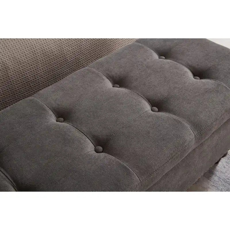 Banc de lit avec rangement