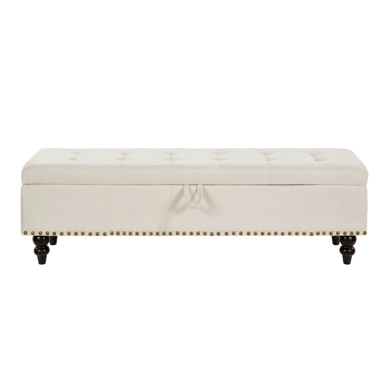 Banc de lit avec rangement