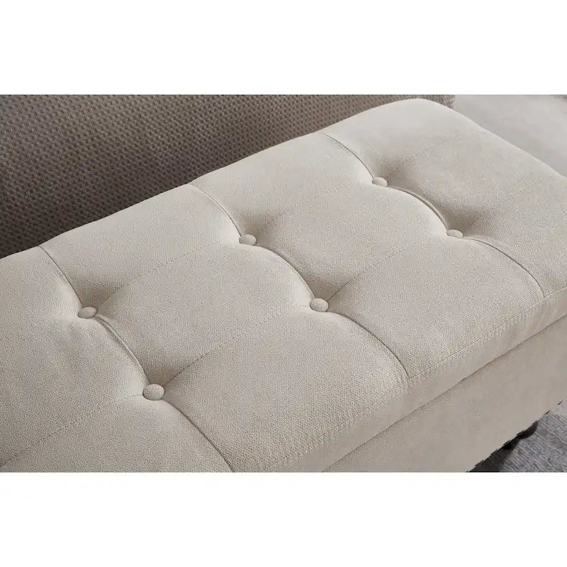 Banc de lit avec rangement