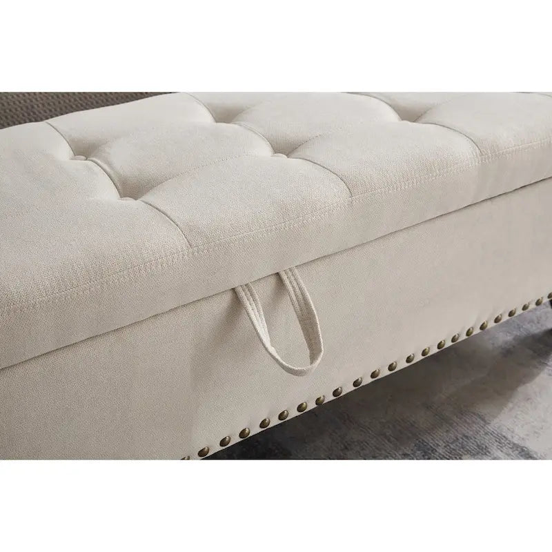 Banc de lit avec rangement