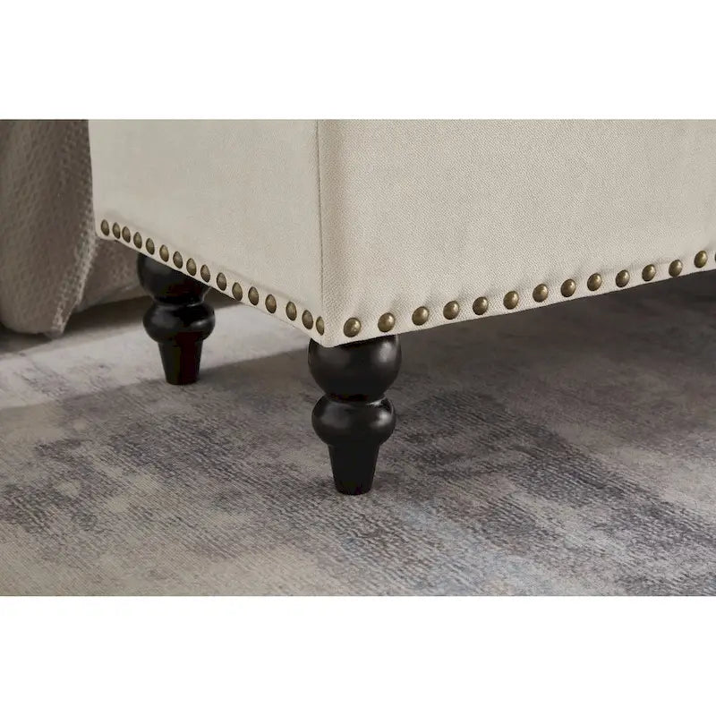 Banc de lit avec rangement