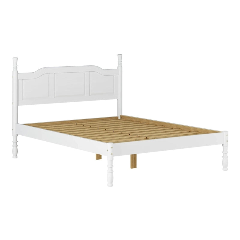 Lit plateforme 100 % en bois massif