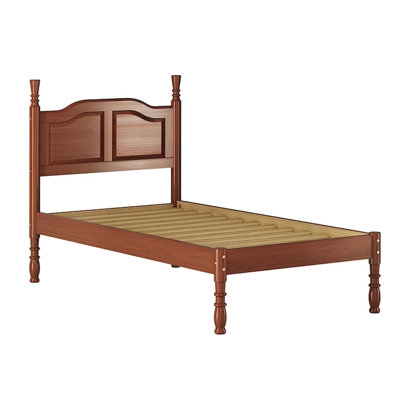 Lit plateforme 100 % en bois massif
