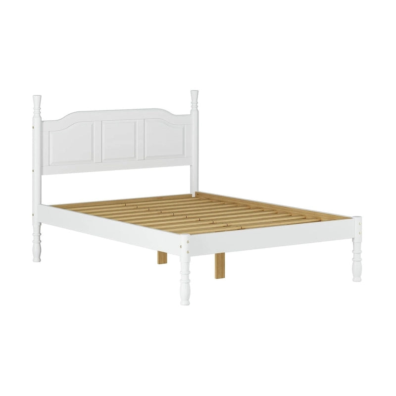 Lit plateforme 100 % en bois massif