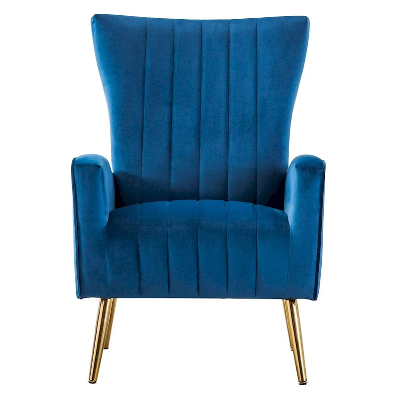 Fauteuil douillet en velours Fauteuil confortable
