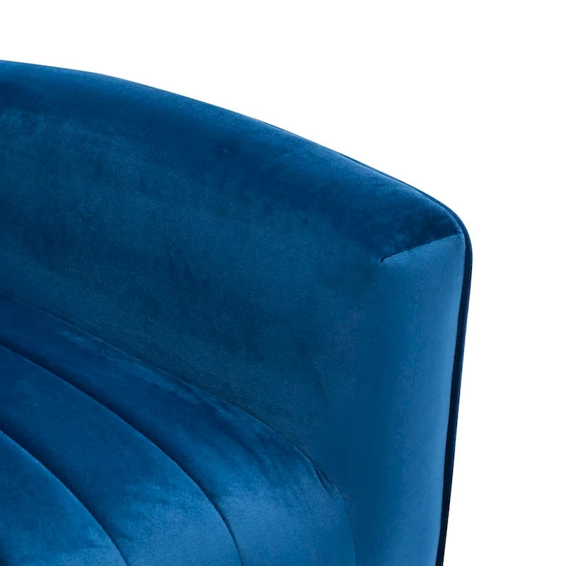 Fauteuil douillet en velours Fauteuil confortable