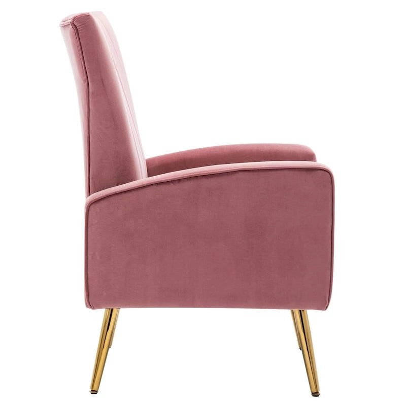 Fauteuil douillet en velours Fauteuil confortable
