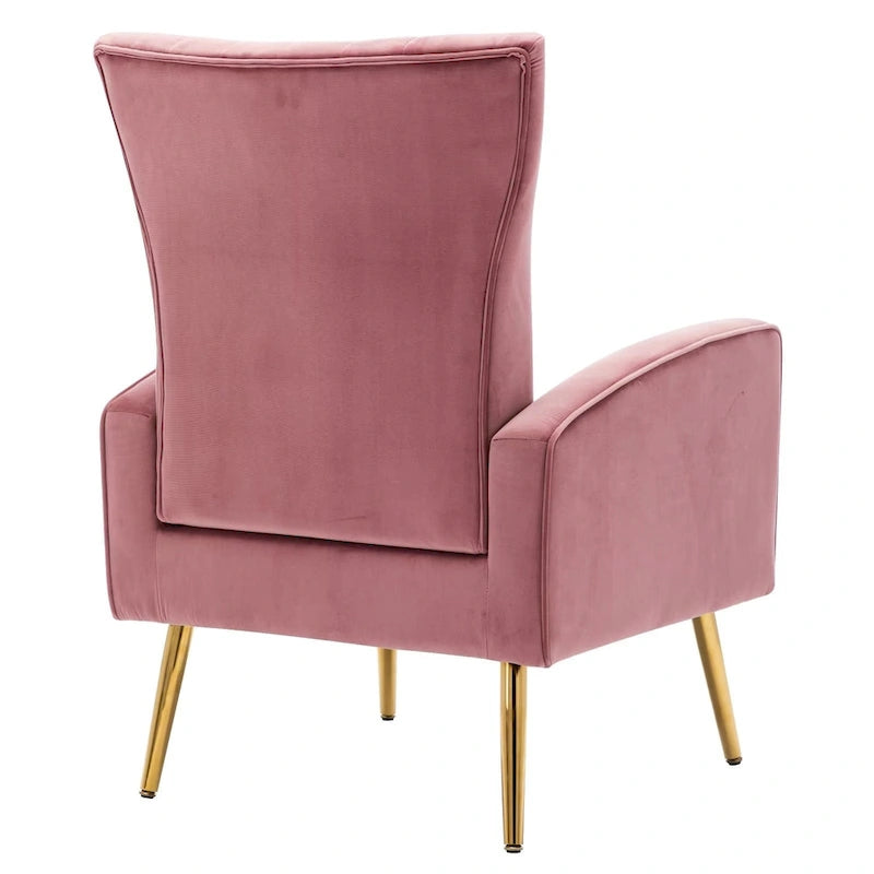 Fauteuil douillet en velours Fauteuil confortable