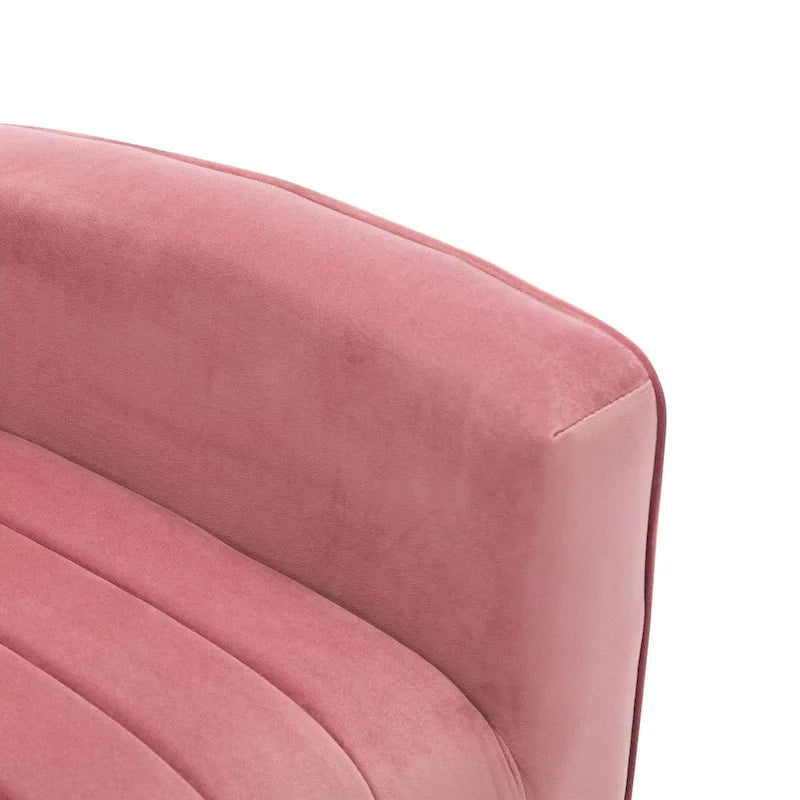 Fauteuil douillet en velours Fauteuil confortable
