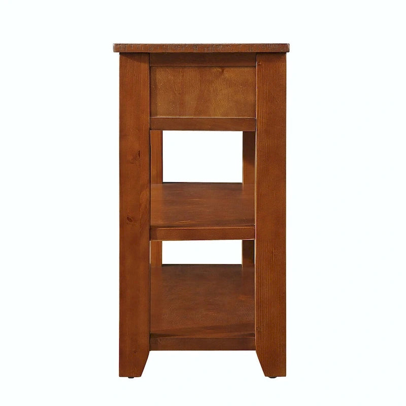Console en bois de pin massif
