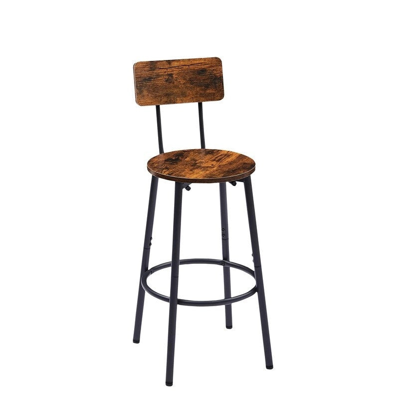 Table de bar avec comptoir rond, table de salle à manger bistro pour cuisine