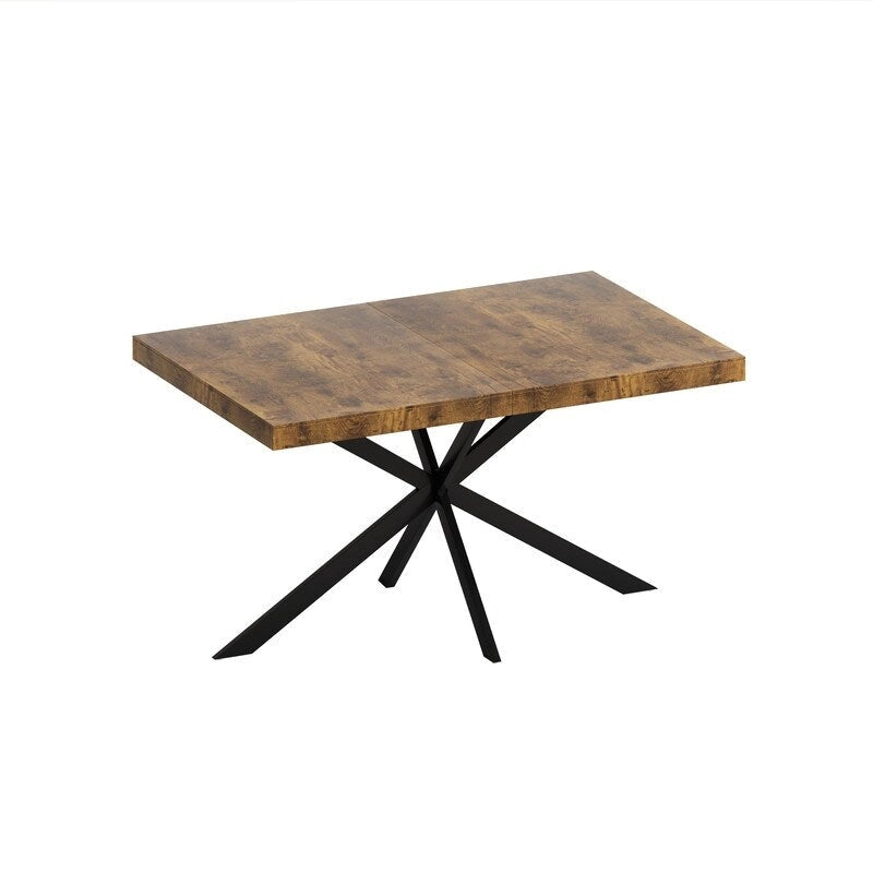 Table à manger extensible de style rustique/campagne pour personnes