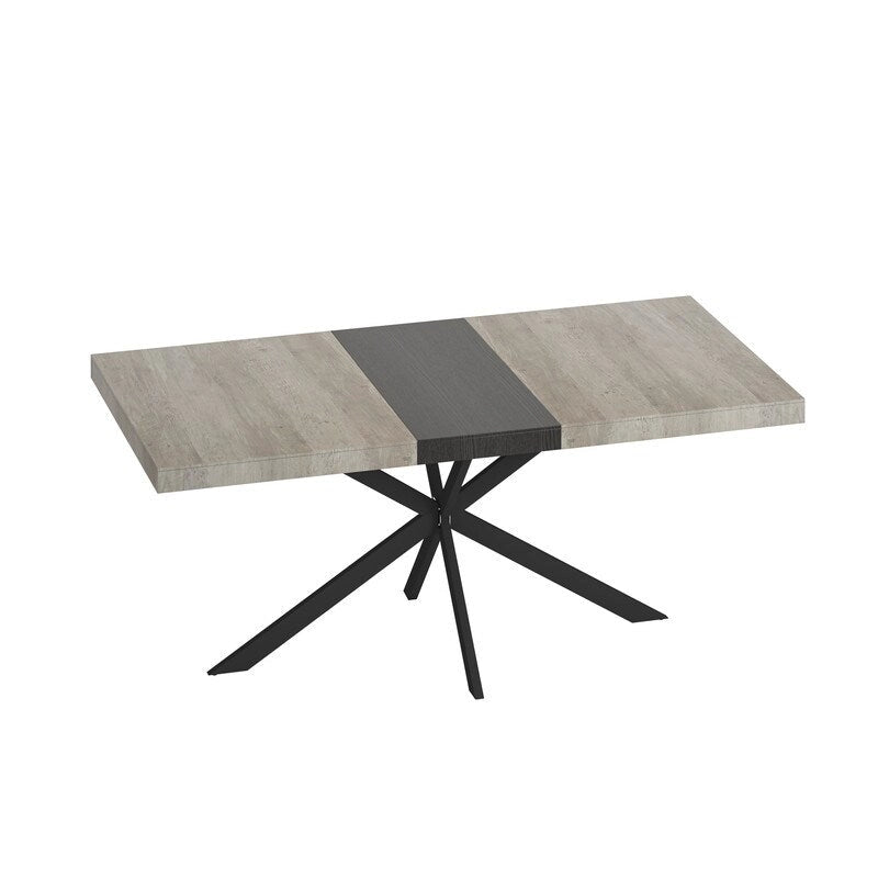 Table à manger extensible de style rustique/campagne pour personnes