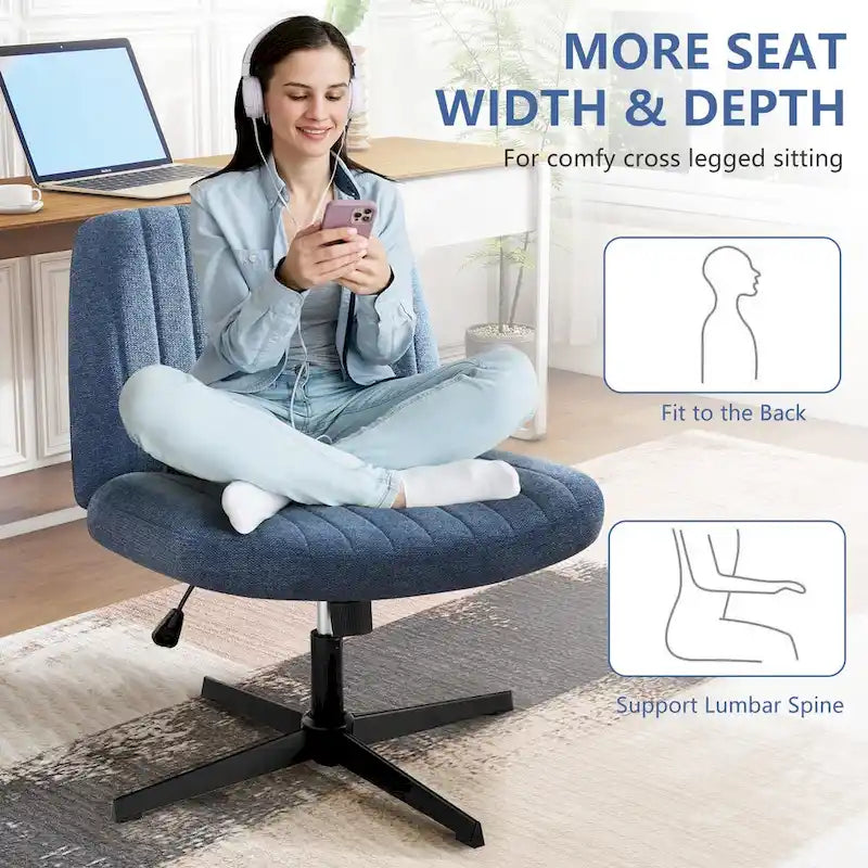 Chaise de coiffeuse pivotante à hauteur réglable