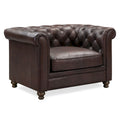 Chaise longue – Cuir véritable italien