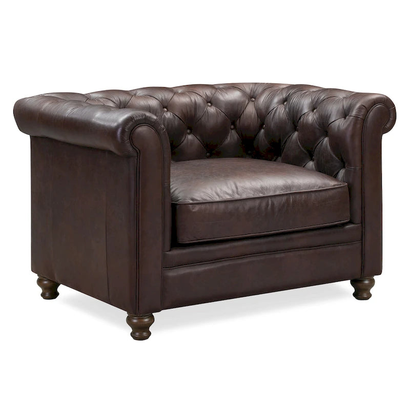 Chaise longue – Cuir véritable italien