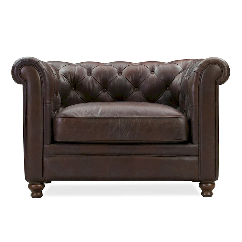 Chaise longue – Cuir véritable italien