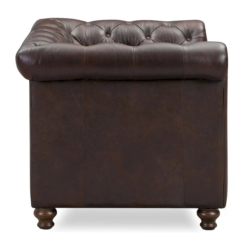 Chaise longue – Cuir véritable italien