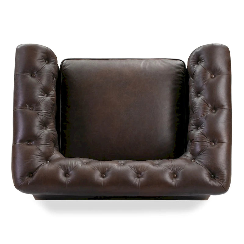 Chaise longue – Cuir véritable italien