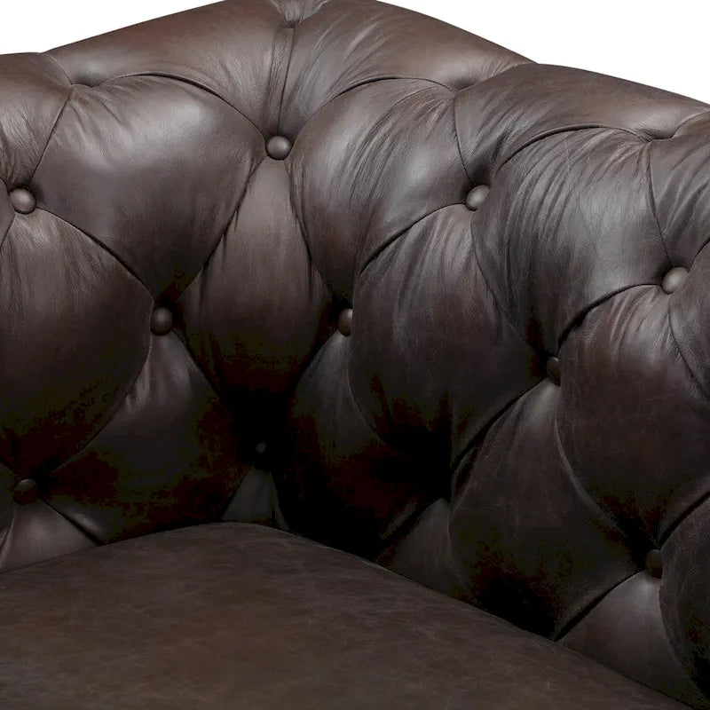 Chaise longue – Cuir véritable italien