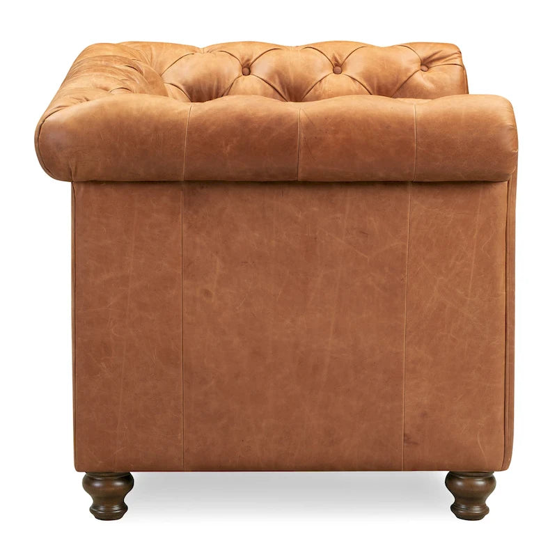Chaise longue – Cuir véritable italien