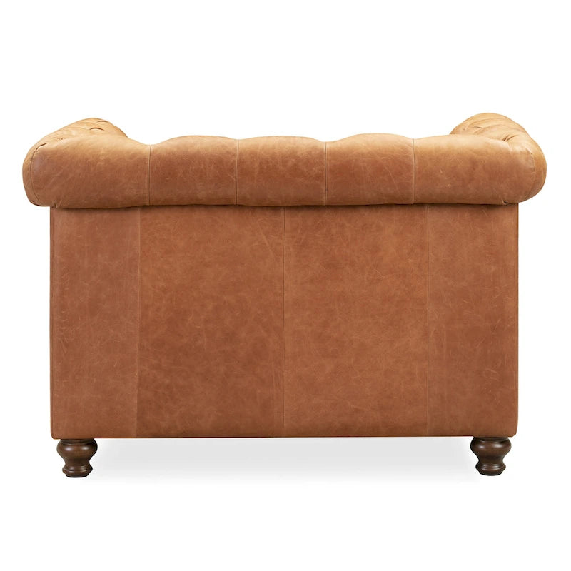 Chaise longue – Cuir véritable italien
