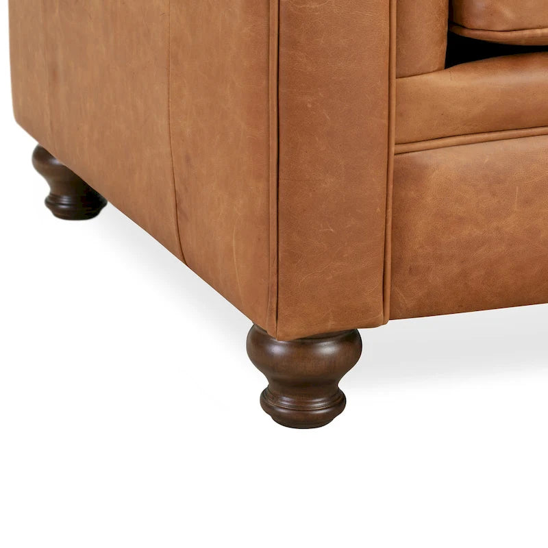 Chaise longue – Cuir véritable italien