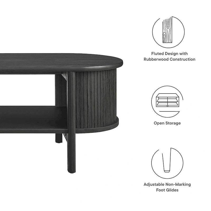Table basse moderne de style médiéval